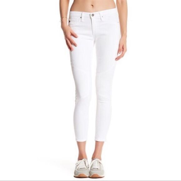 AG The Kit Seamed Legging Ankle White 27 - Picture 2 of 6